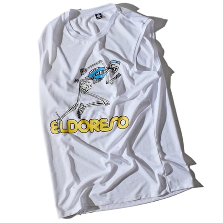 ELDORESO エルドレッソ / Boneman Sleeveless  ボーンマン スリーブレス 《White》【Sのみ】