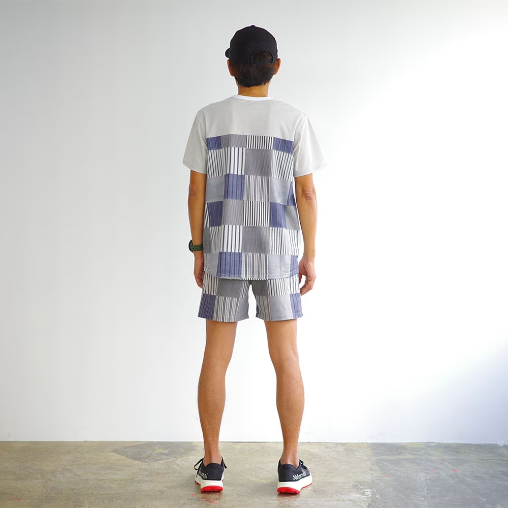 ranor ラナー / STRIPE PW T-SHIRT ストライプ ティーシャツ《BLK》