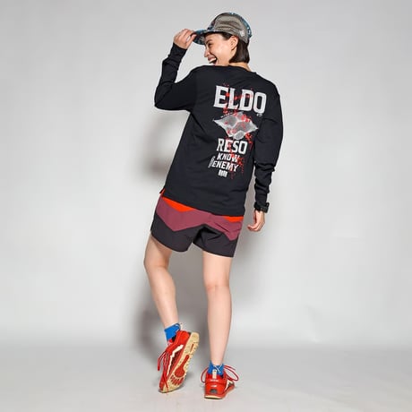 ELDORESO エルドレッソ / Lightning Shorts ライトニング ショーツ《Black》【XSのみ】