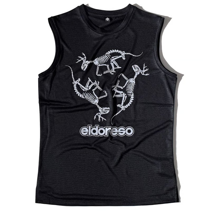 ELDORESO ボーンマン スリーブレス Mサイズ レターパック対応 ELDORESO Leg Bones Sleeveless エルドレッソ