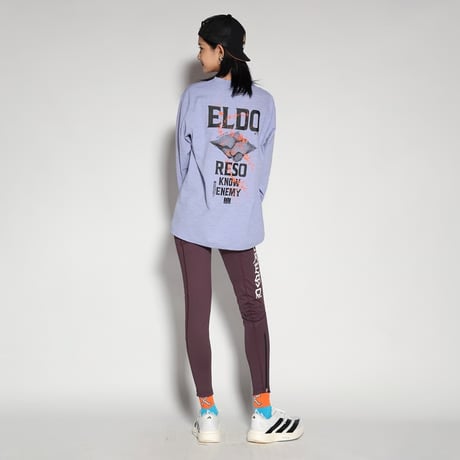 ELDORESO エルドレッソ / Sanskrit Long Spats サンスクリット ロングスパッツ《Purple》【XSのみ】