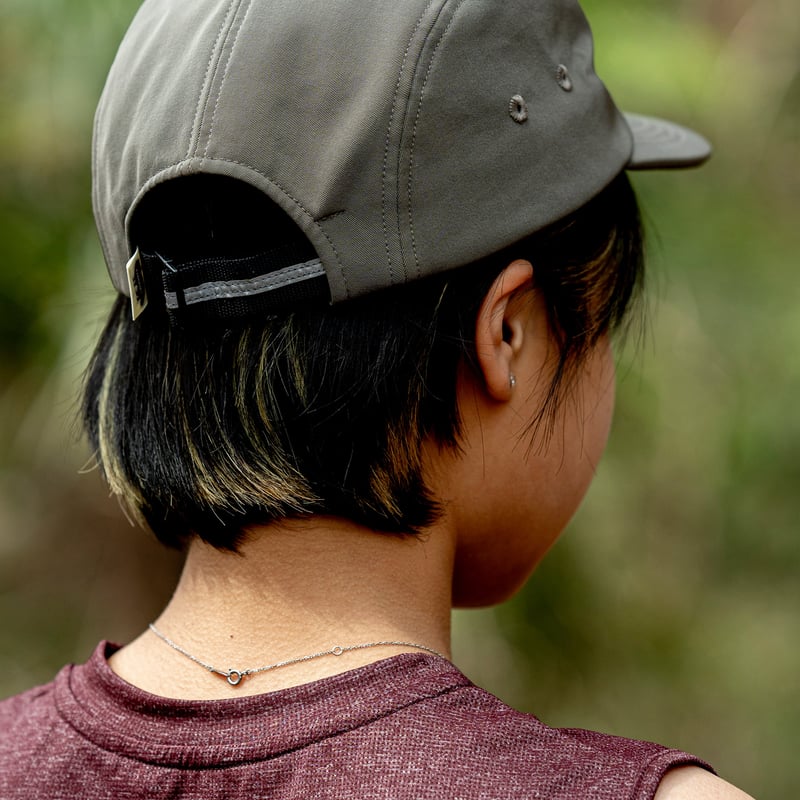 タヌキ　tannuki キャップ　ランニング　登山 Sato Synthetic Mesh Cap: Color Brown | TANNUKI Running Wear Shop