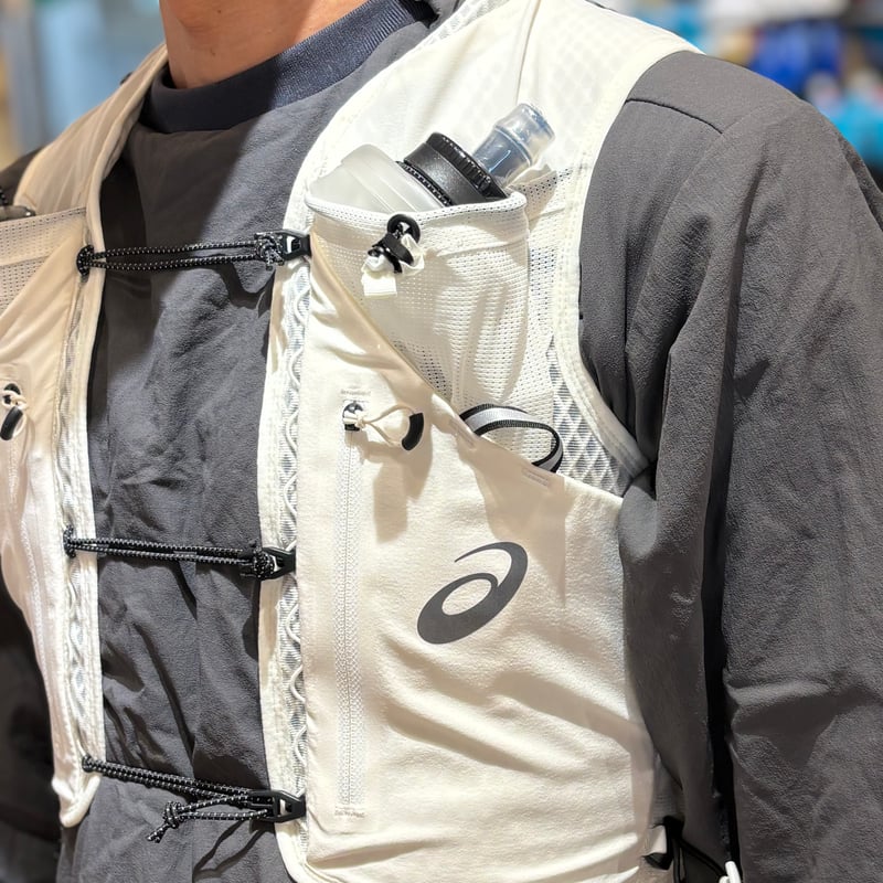 ASICS FUJITRAIL ベスト　7L Sサイズ asics アシックス / FUJITRAIL VEST フジトレイル ベスト《Cream》