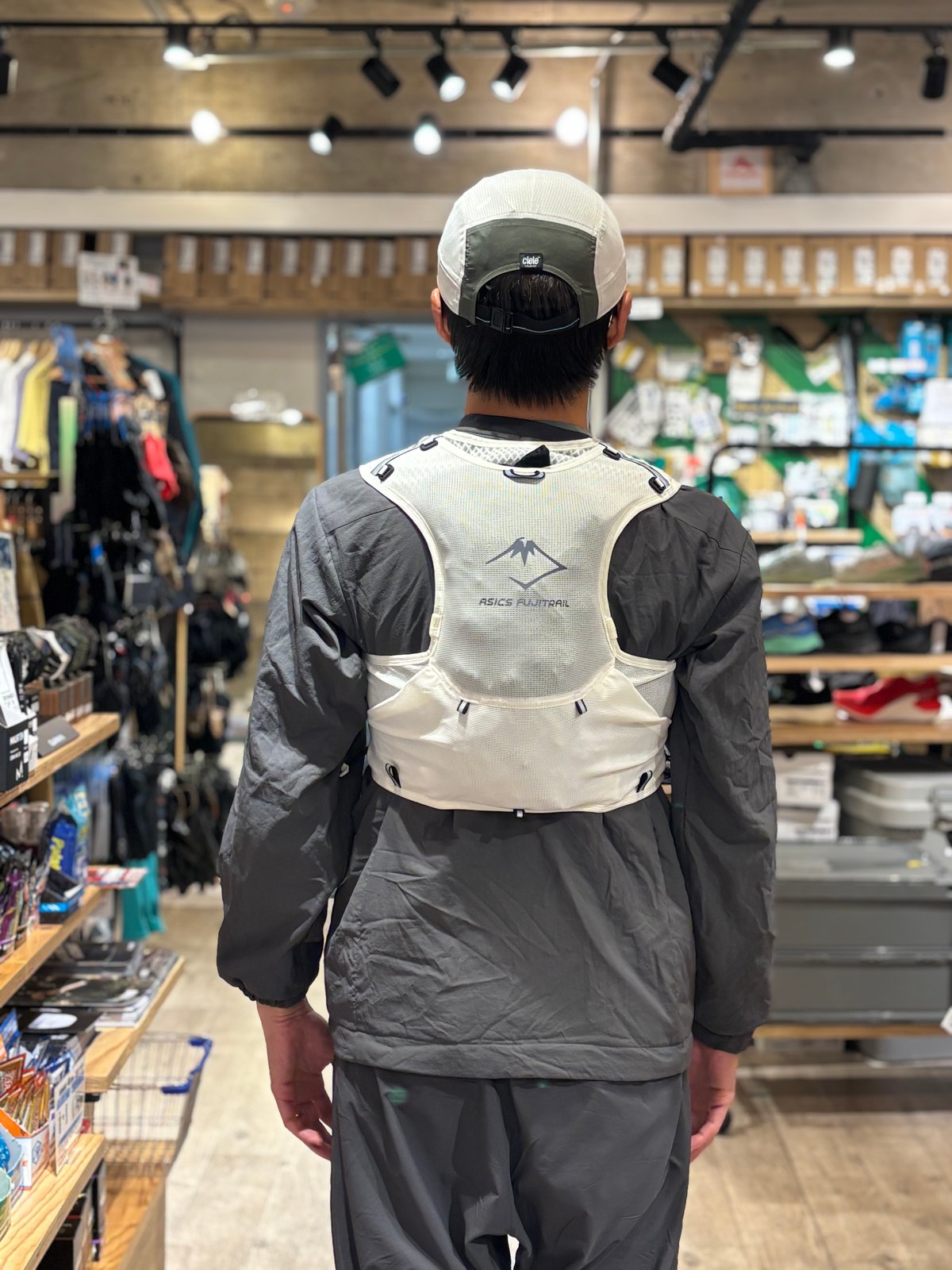 asics アシックス / FUJITRAIL VEST フジトレイル ベスト《Cream》