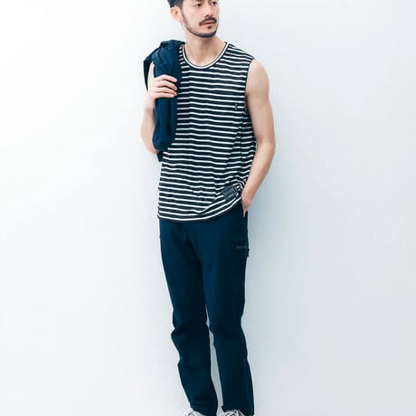 Mountain Martial Arts マウンテンマーシャルアーツ / MMA POLARTEC® Border Sleeve-less  ポラテック ボーダー スリーブレス