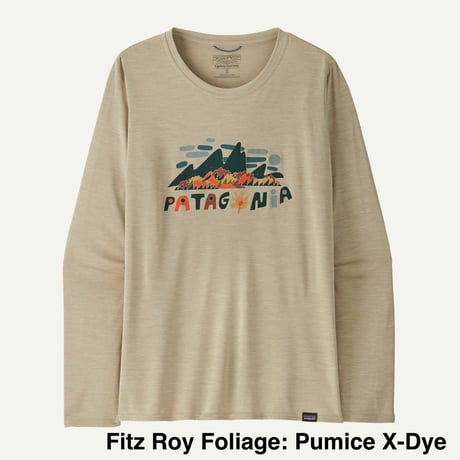 patagonia パタゴニア / ウィメンズ・ロングスリーブ・キャプリーン・クール・デイリー・グラフィック・シャツ
