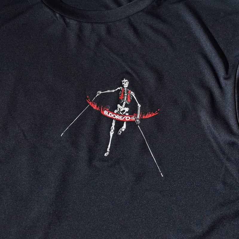 新品 Eldoreso エルドレッソ ボーンマン ネイビー 初期 希少 ELDORESO エルドレッソ Bone Dinosaur Tee メンズ レディース