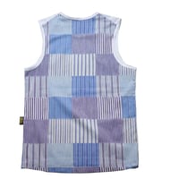 ranor ラナー / STRIPE PW NOSLEEVE 《BLU》   ストライプ ノースリーブ 《BLU》