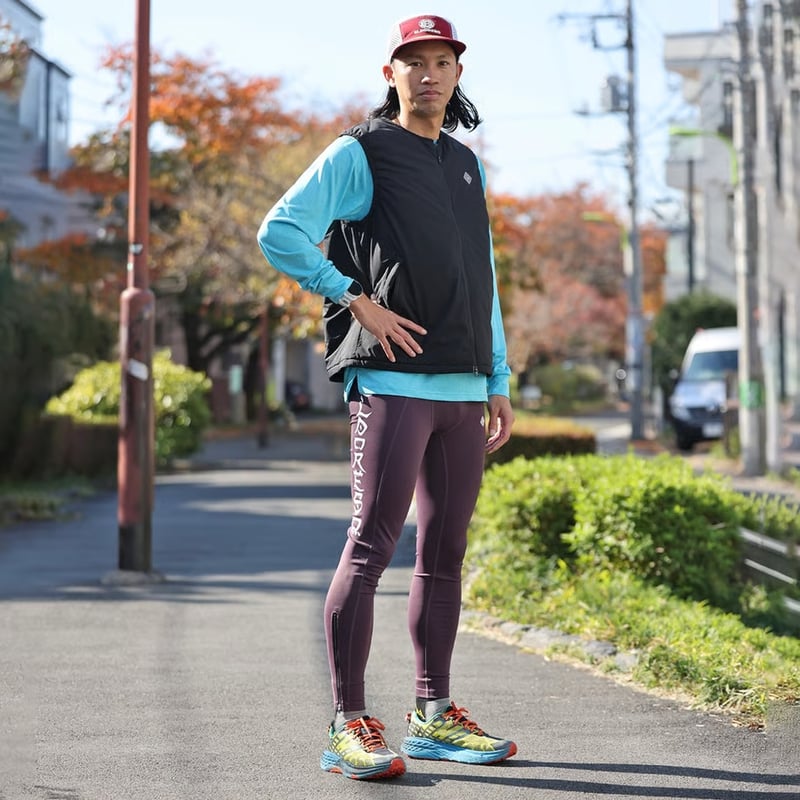 ELDORESO エルドレッソ / サンスクリット ロングスパッツ《Purple