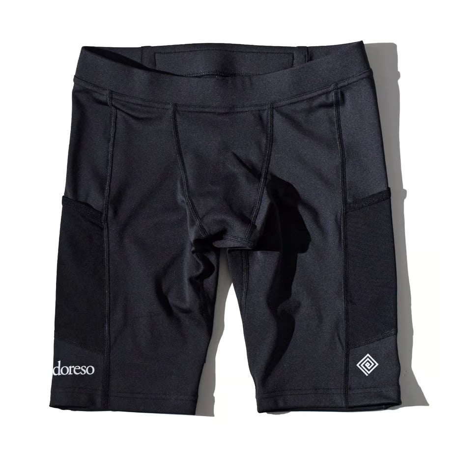 ELDORESO エルドレッソ / ミドル スパッツ《Black》2025SS ELDORESO エルドレッソ / ミドル スパッツ《Black》2025SS