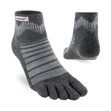 injinji インジンジ / アウトドア ミッドウエイト ミニクルー ウール