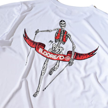 ELDORESO エルドレッソ / Boneman Long Tee ボーンマン ロングティー《white》【XSのみ】