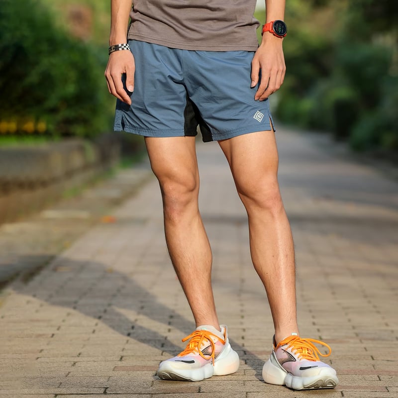 Teton Bros. ネイビー ショートパンツ、ランニングウェア トレーニング