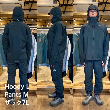 milestone マイルストーン / UP-SWING Rain Hoody アップスウィング レイン フーディー