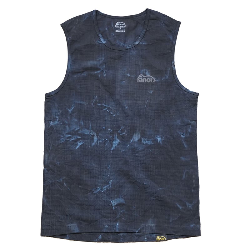 ranor ラナー / TIEDEYING NOSLEEVE《BLK》 | Trippers