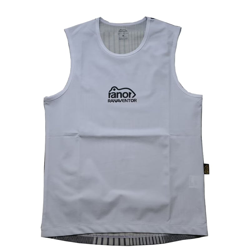 ranor ラナー / STRIPE PW NOSLEEVE 《BLK》 ストライプ ノー