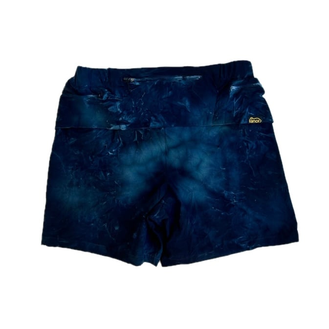 ranor ラナー / TIEDEYING MIDDLE SHORTS《BLK》 | Trip