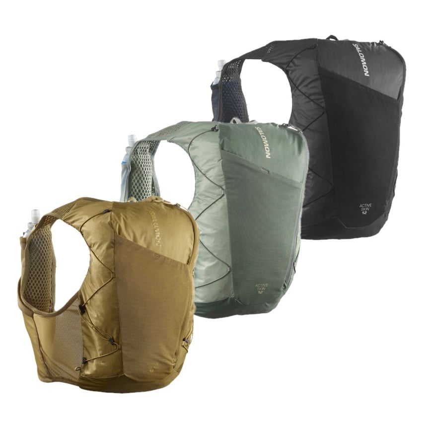 SALOMON サロモン ザック ACTIVE SKIN 12 SALOMON サロモン / ACTIVE SKIN 12 SET アクティブスキン 12［ユ