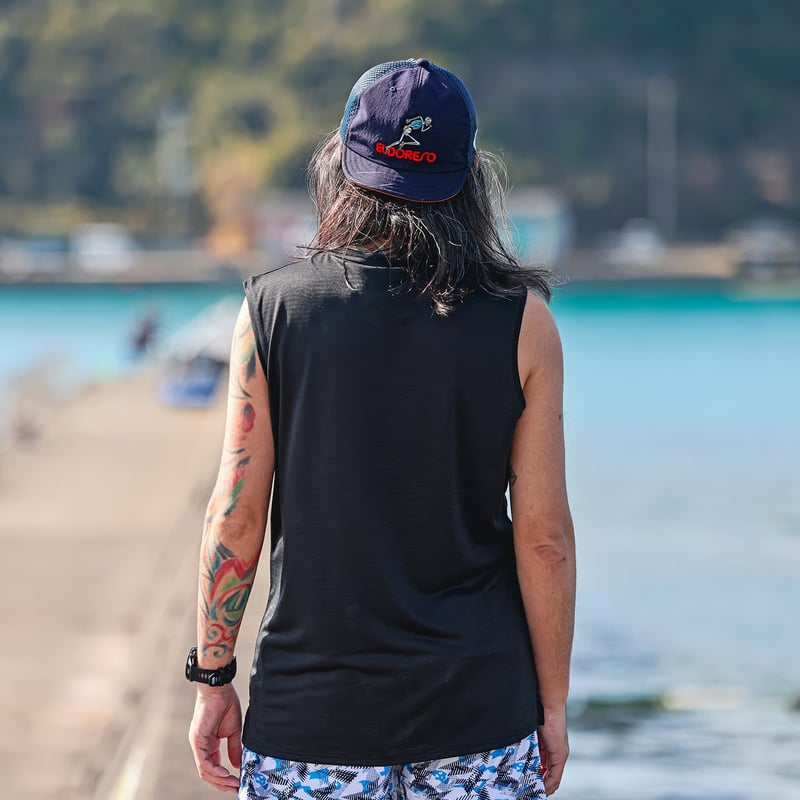 ELDORESO エルドレッソ /Boneman Cap ボーンマンキャップ《Navy》 |