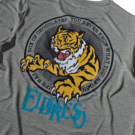 ELDORESO エルドレッソ / Jump Out Tee ジャンプ アウト ティー 《Gray)》