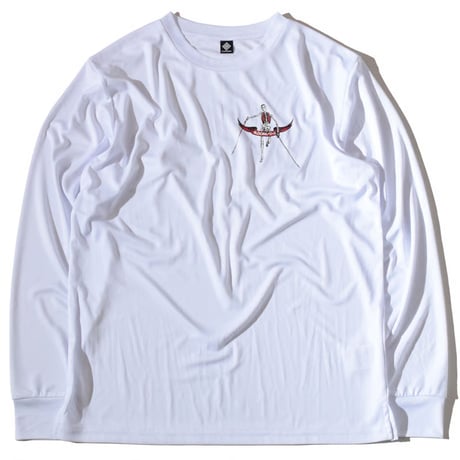 ELDORESO エルドレッソ / Boneman Long Tee ボーンマン ロングティー《white》【XSのみ】