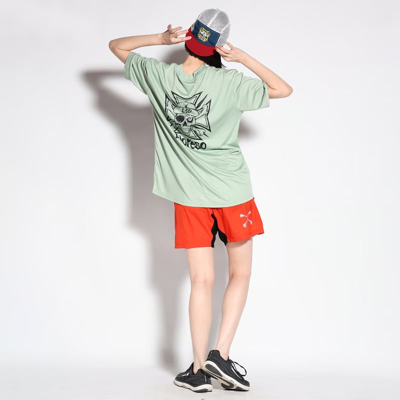 XSのみ】ELDORESO エルドレッソ / ゲブレセラシ バギー ショーツ《Orange》 XSのみ】ELDORESO エルドレッソ / ゲブレセラシ バギー ショーツ《Orange》