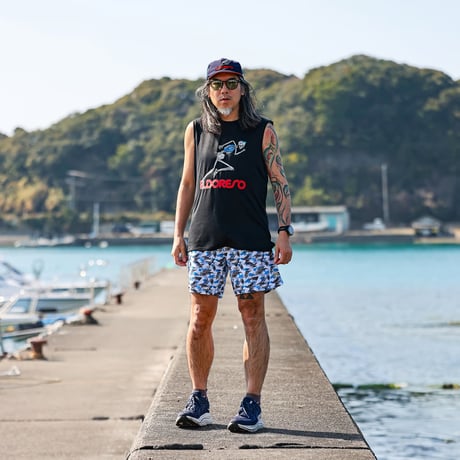 ELDORESO エルドレッソ / Boneman Sleeveless  ボーンマン スリーブレス 《Black》