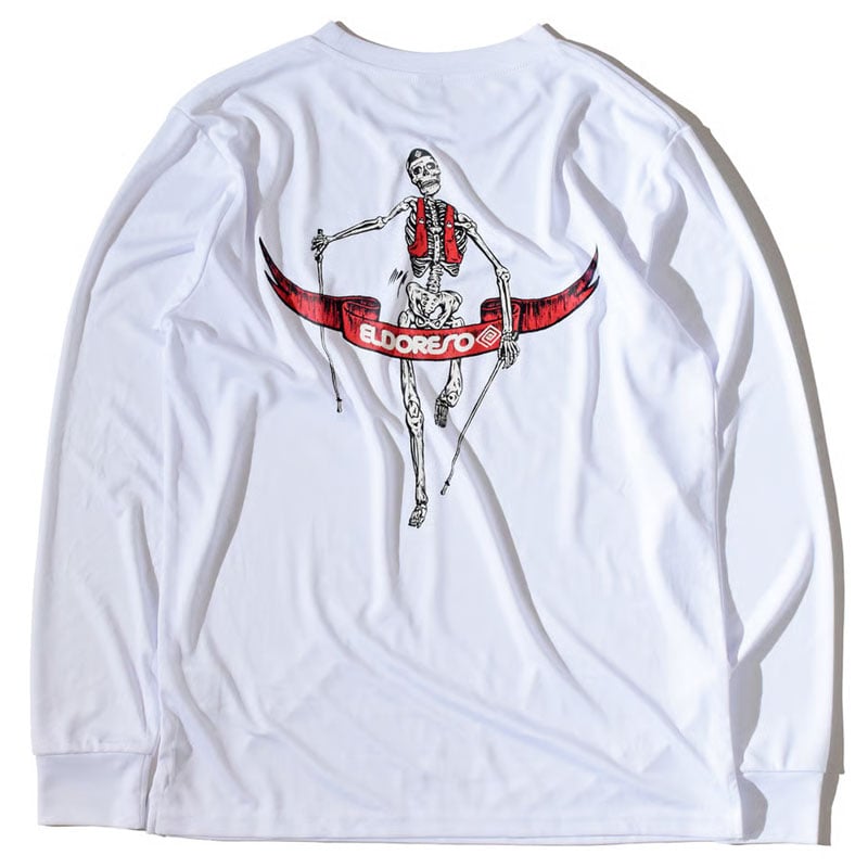ELDORESO エルドレッソ ボーンマン Tシャツ Lサイズ ホワイト Born Runman T - SKY newtype shop
