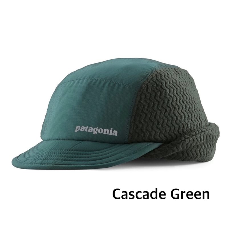 夏のランに最適‼️ パタゴニア ベロシティ・キャップ レアなオールブラック patagonia パタゴニア 帽子 ベースボールキャップ P-6 ラベル