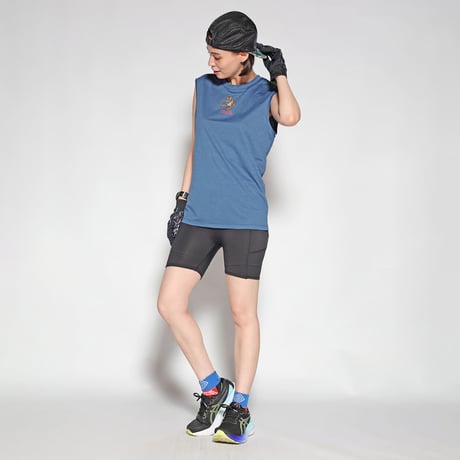 ELDORESO エルドレッソ / Jump Out Sleeveless ジャンプ アウト スリーブレス 《Navy》
