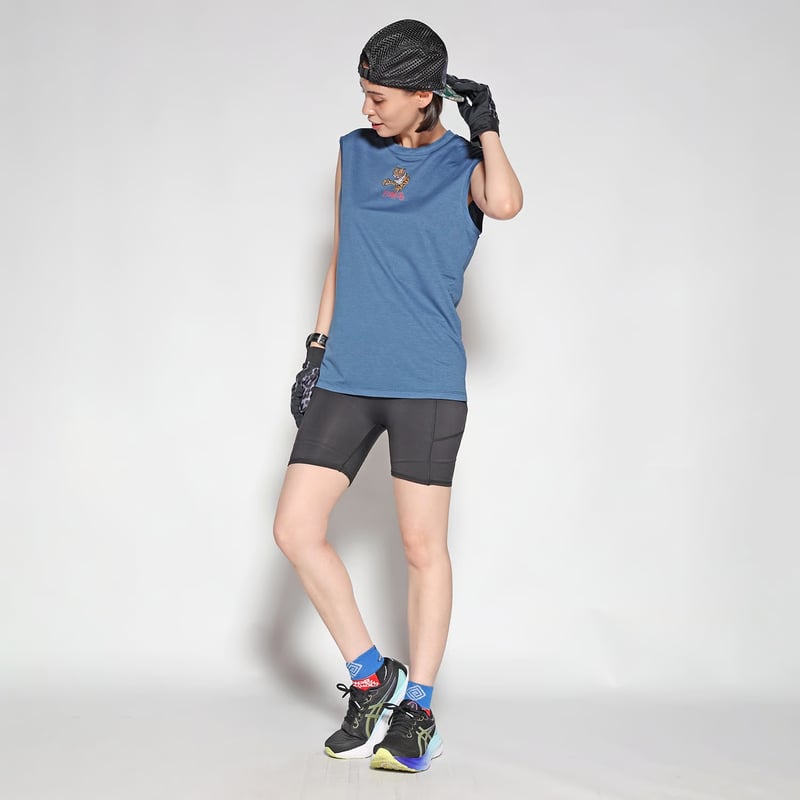 ELDORESO エルドレッソ / ジャンプ アウト スリーブレス 《Navy