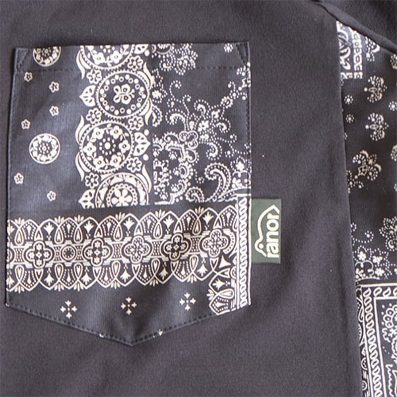ranor ラナー / BANDANA T-SHIRT 《BLK》817-1-140S | T