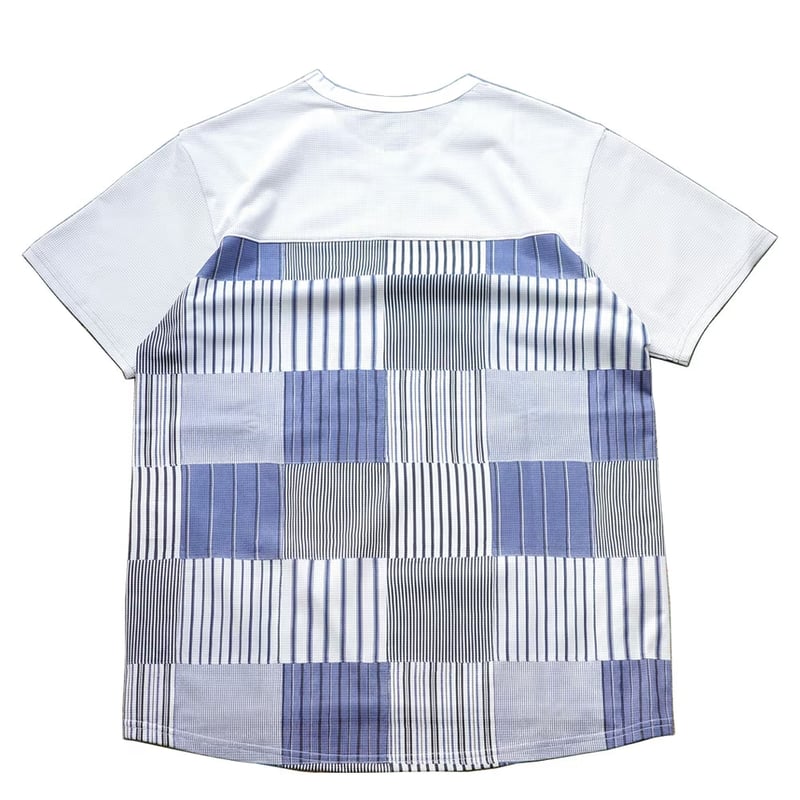 ranor ラナー / STRIP PW T-SHIRT ストライプ ティーシャツ《BLU》