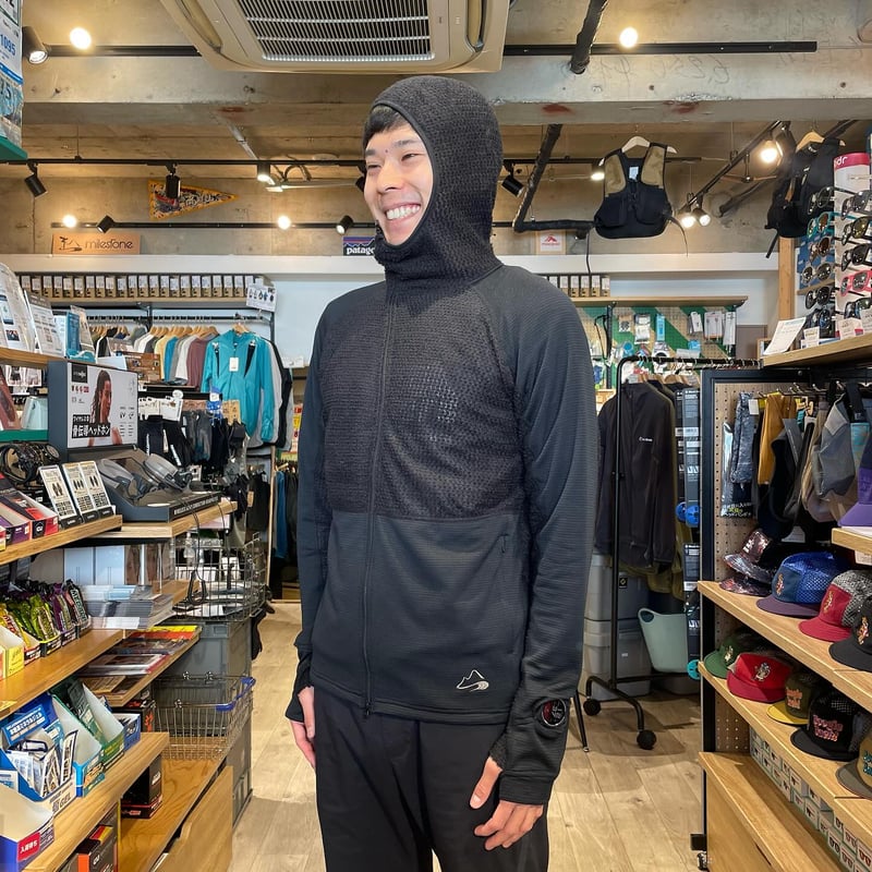 milestone Cloud Hoody（Mサイズ) Cloud Hoody Crow Black | アウトドアブランド | milestone