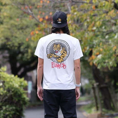 ELDORESO エルドレッソ / Jump Out Tee ジャンプ アウト ティー 《White》【Sのみ】