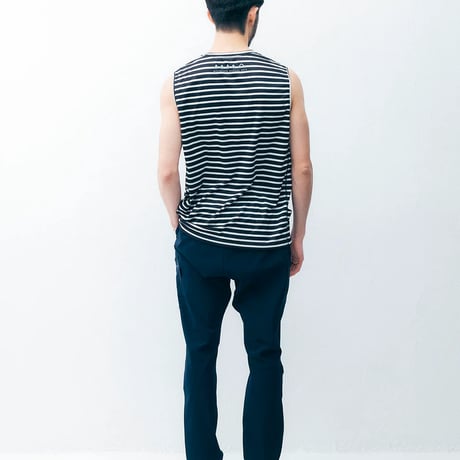 Mountain Martial Arts マウンテンマーシャルアーツ / MMA POLARTEC® Border Sleeve-less  ポラテック ボーダー スリーブレス