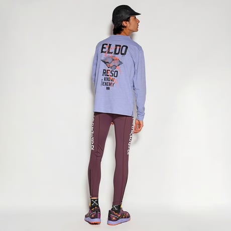 ELDORESO エルドレッソ / Sanskrit Long Spats サンスクリット ロングスパッツ《Purple》【XSのみ】
