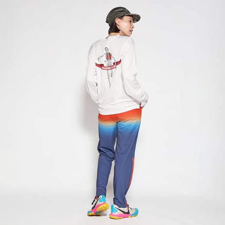ELDORESO エルドレッソ / Boneman Long Tee ボーンマン ロングティー《white》【XSのみ】