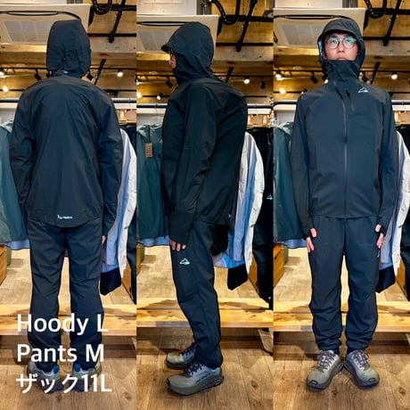 milestone マイルストーン / UP-SWING Rain Hoody アップスウィング レイン フーディー