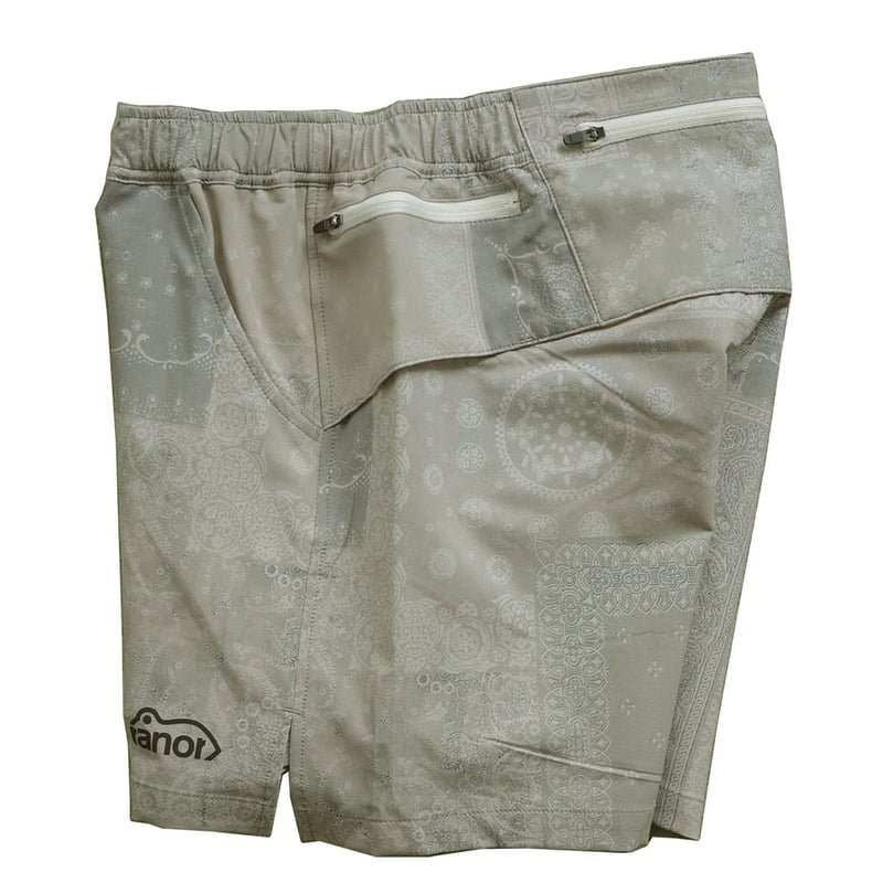 ranor ラナー / BANDANA MIDDLE SHORTS《L-BE》 バンダナ ミ