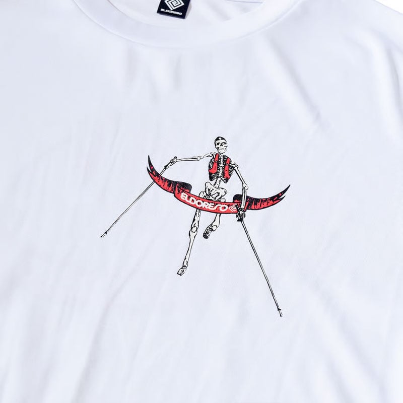 ELDORESO エルドレッソ / ボーンマン ロングティー《white