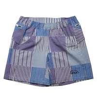 ranor ラナー / STRIPE PW MIDDLE SHORTS 《BLU》 ストライプ ミドルショーツ《BLU》