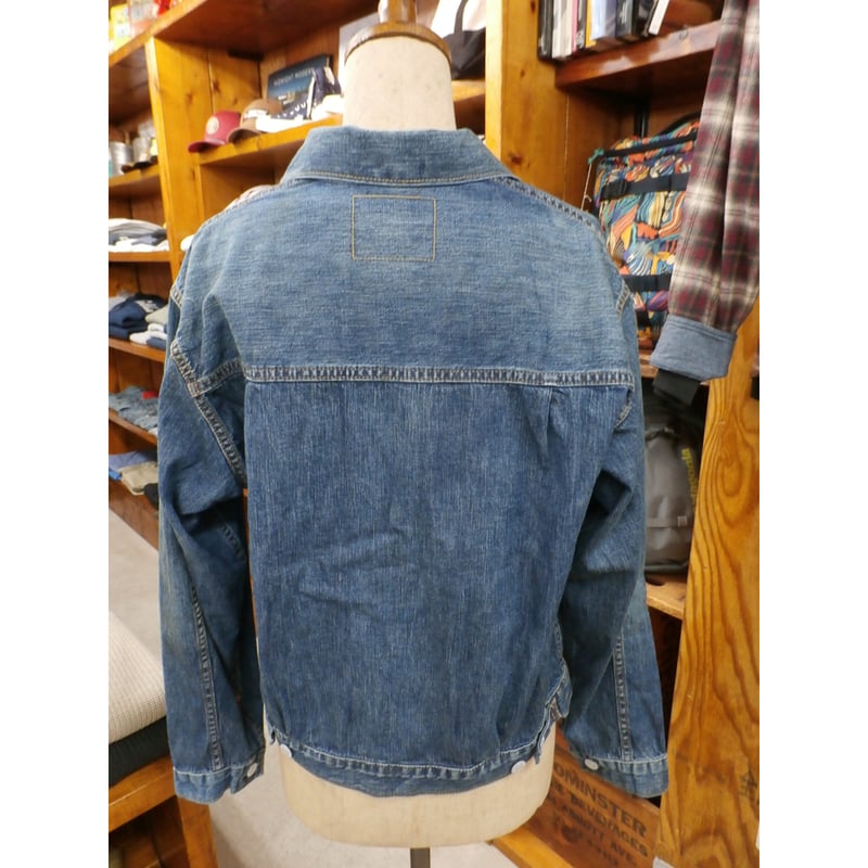 DENIM DUNGAREE/ 8ozデニムジャケット ブルー | LITTLE FIELD