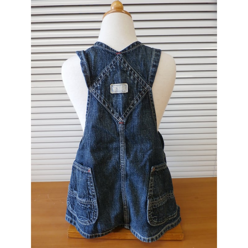 DENIM DUNGAREE/8オンスデニムアウトドアベスト ネイビー | LITTLE FIELD 