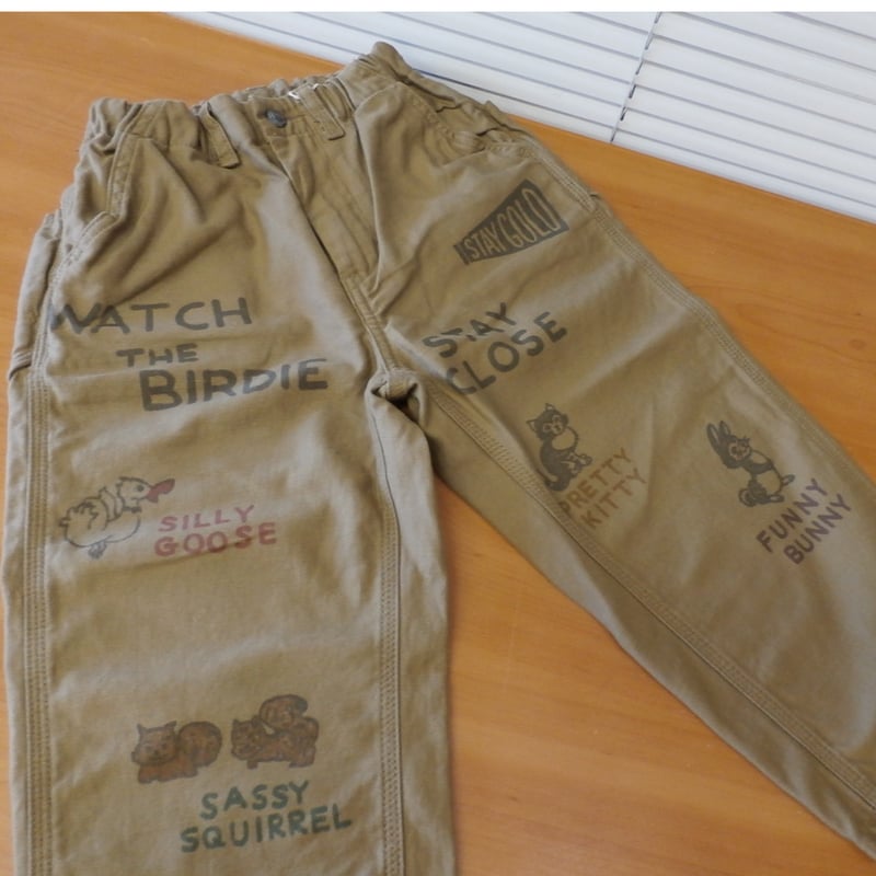 DENIM DUNGAREE/ミリタリーバックサテンPN | LITTLE FIELD