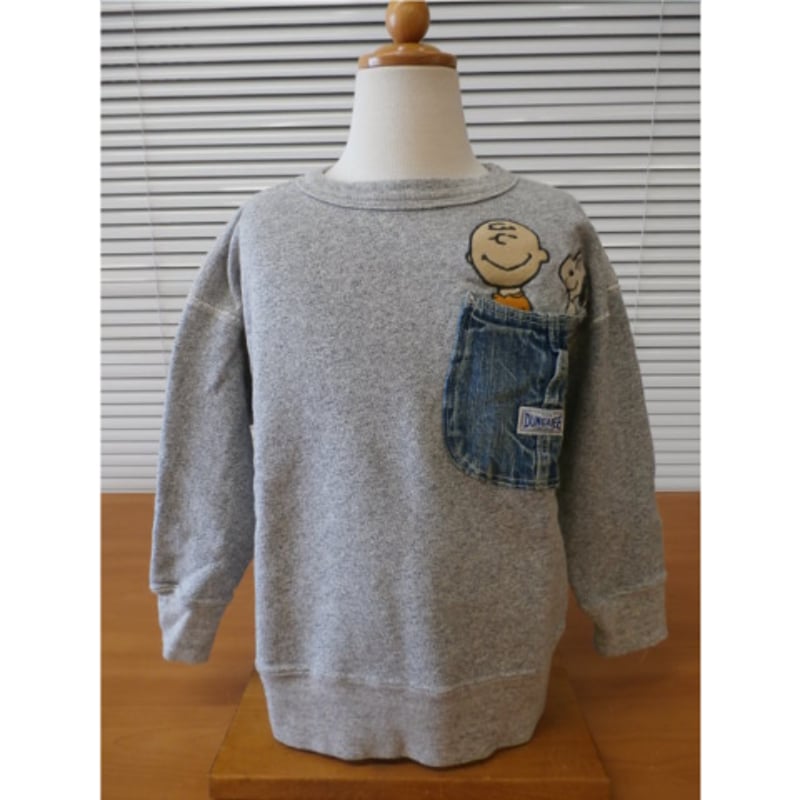DENIM DUNGAREE/ SNOOPY ポケットスウェット | LITTLE FIELD