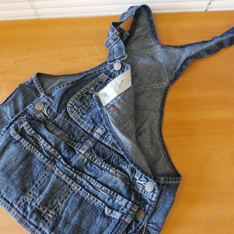 DENIM DUNGAREE/8オンスデニムアウトドアベスト ネイビー | LITTLE FIELD 