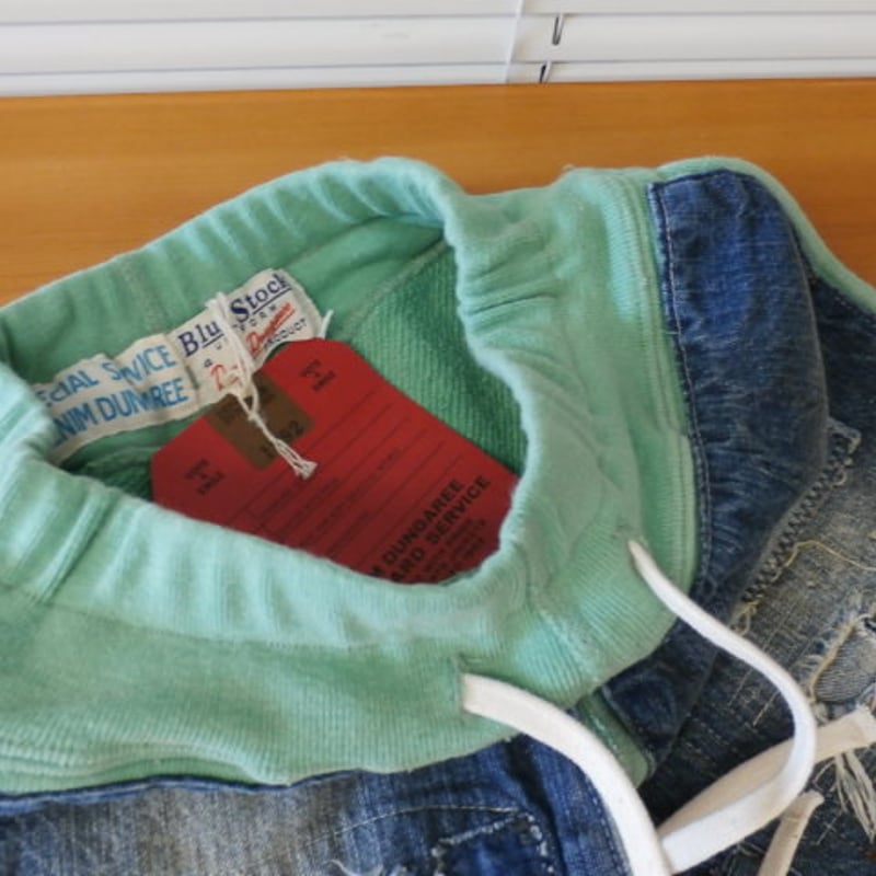 DENIM DUNGAREE メンナイロン ワッペンツキ リメイク JK s DENIM DUNGAREE/ ビンテージウラケリメイクPN | LITTLE FIELD