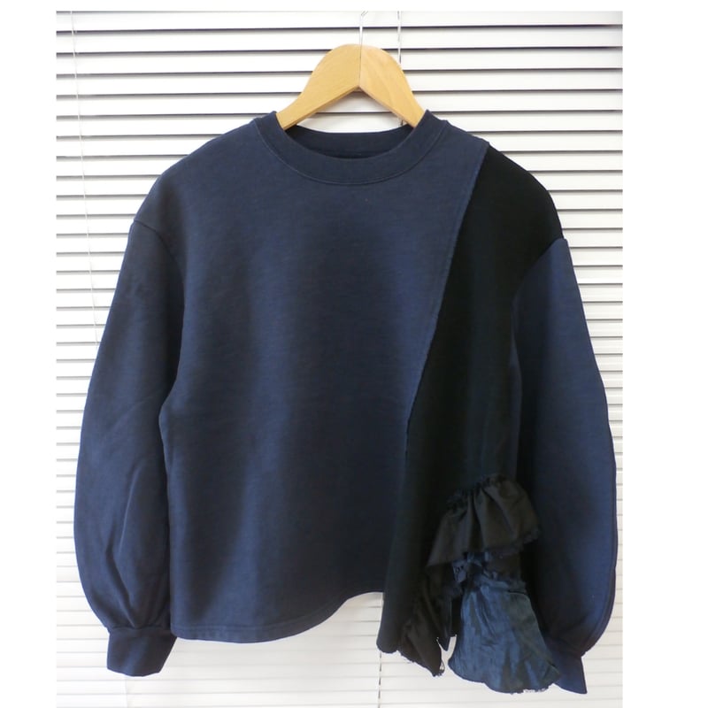 GOTOHOLLYWOOD/アシンメトリー フリル スウェット | LITTLE FIELD