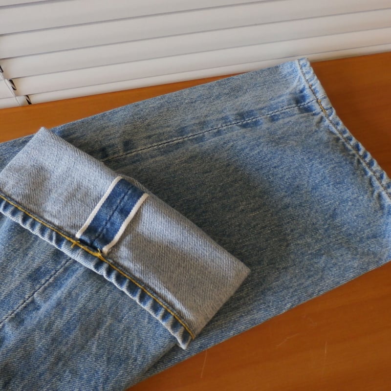 DENIM DUNGAREE/12ozHOME MADEデニムリメイクイージーパンツ | LI...